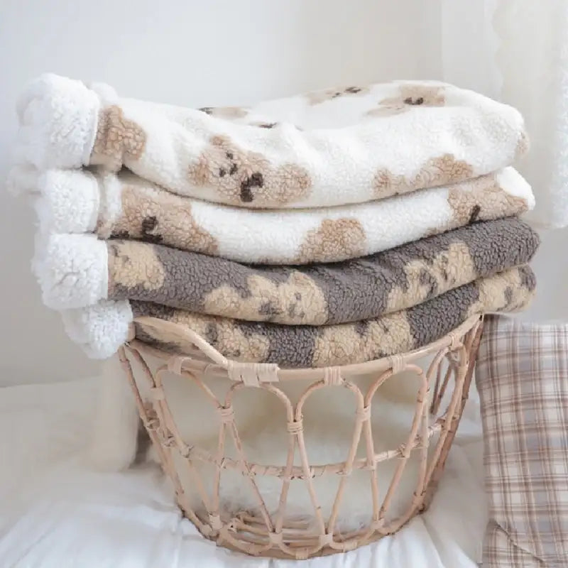Like A Cafe - Fluffy Wool Blanket - Like A Cafe - Home & Living - Harumio