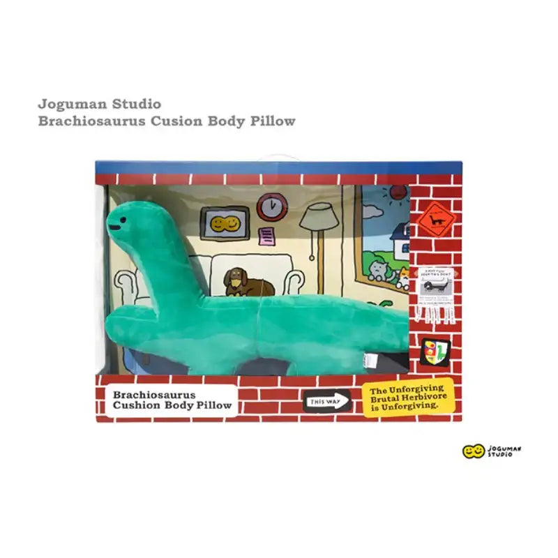 Joguman Studio - Brachiosaurus Cushion Body Pillow - Joguman Studio - Cushion - Harumio