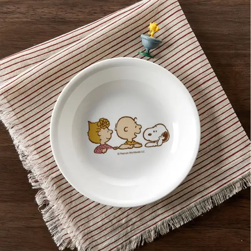 Corelle x Peanuts - Snoopy Friends - Cold Plate - Modern House - Tableware - Harumio