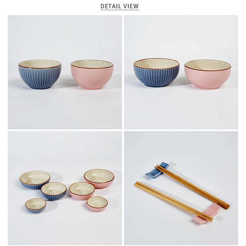 Korean Miryang Ceramics Dinnerware Set 14P