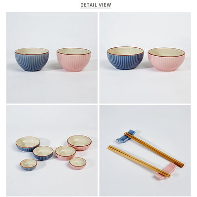 Korean Miryang Ceramics Dinnerware Set 14P