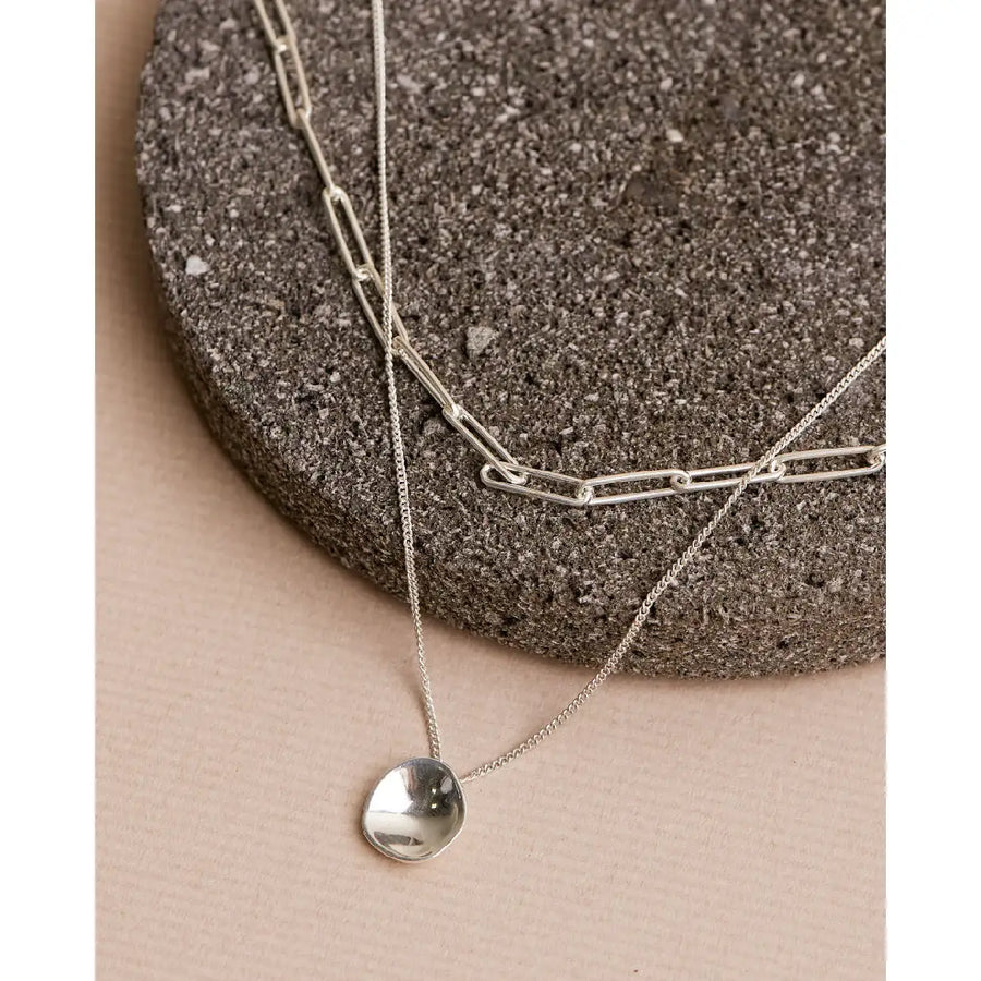 CLUE - Layered Round Chain Necklace Set - CLUE - Jewelry - Harumio
