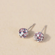 CLUE - Simple Cubic Ball Silver Earrings - CLUE - Jewelry - Harumio