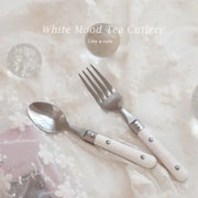 Like A Cafe - White Mood Tea Cutlery - Like A Cafe - Home & Living - Harumio