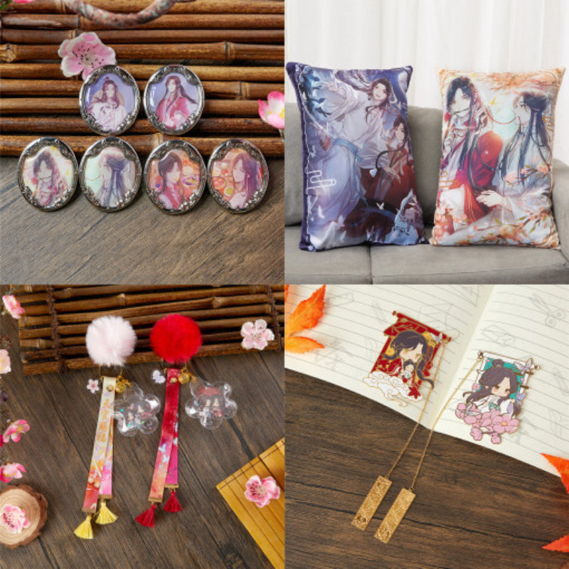 Heaven Official's Blessing - Keyrings / Acrylic / Bookmarks / Frame Badges / Cushions - GOODSBEE - Blanket - Harumio
