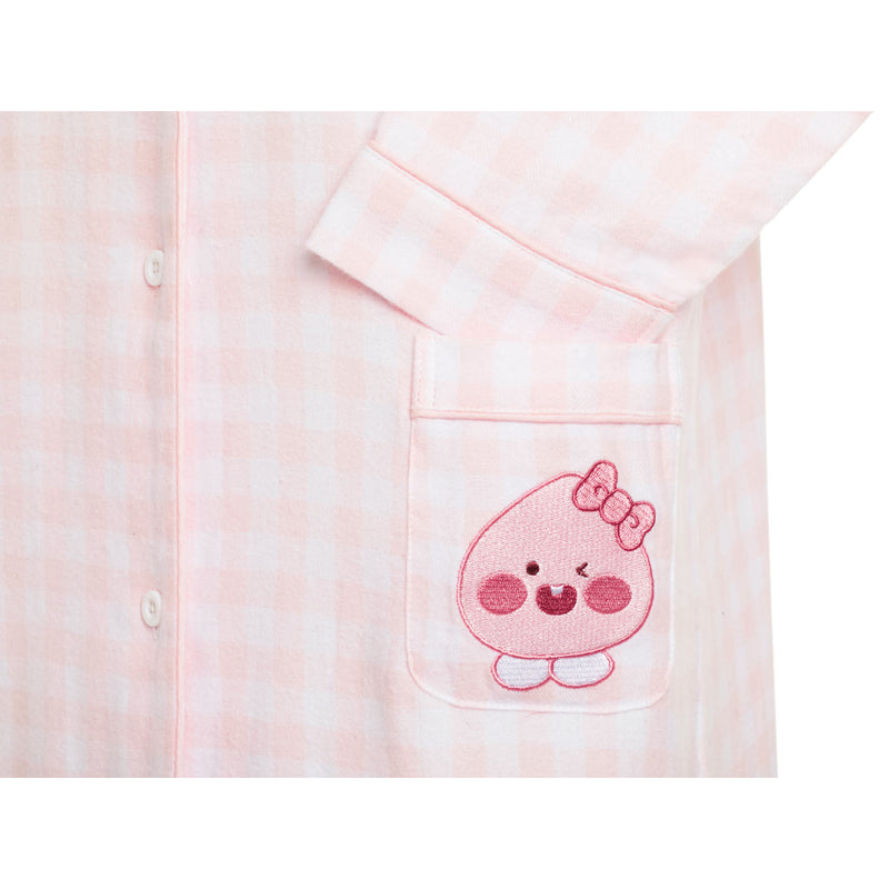 Kakao Friends - Apeach Cotton Dress Pajamas