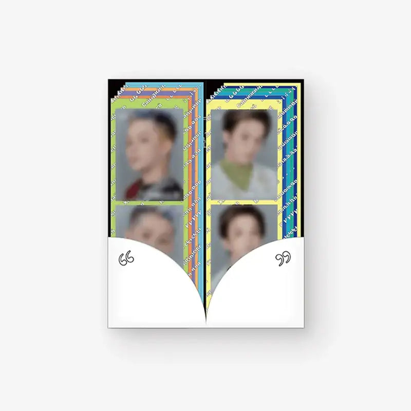 TREASURE - HELLO - 2cut Photo + Sticker Set - TREASURE - Photo Set - Harumio