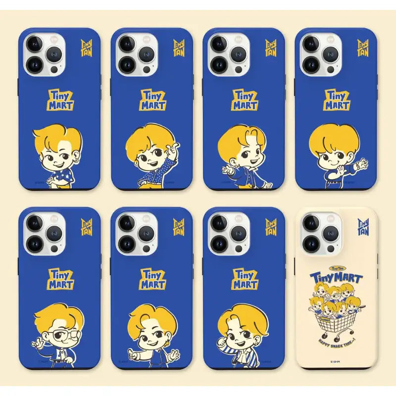 BTS - TinyTAN TinyMART Dual Guard Phone Case - TinyMART - BTS - Accessories - Harumio