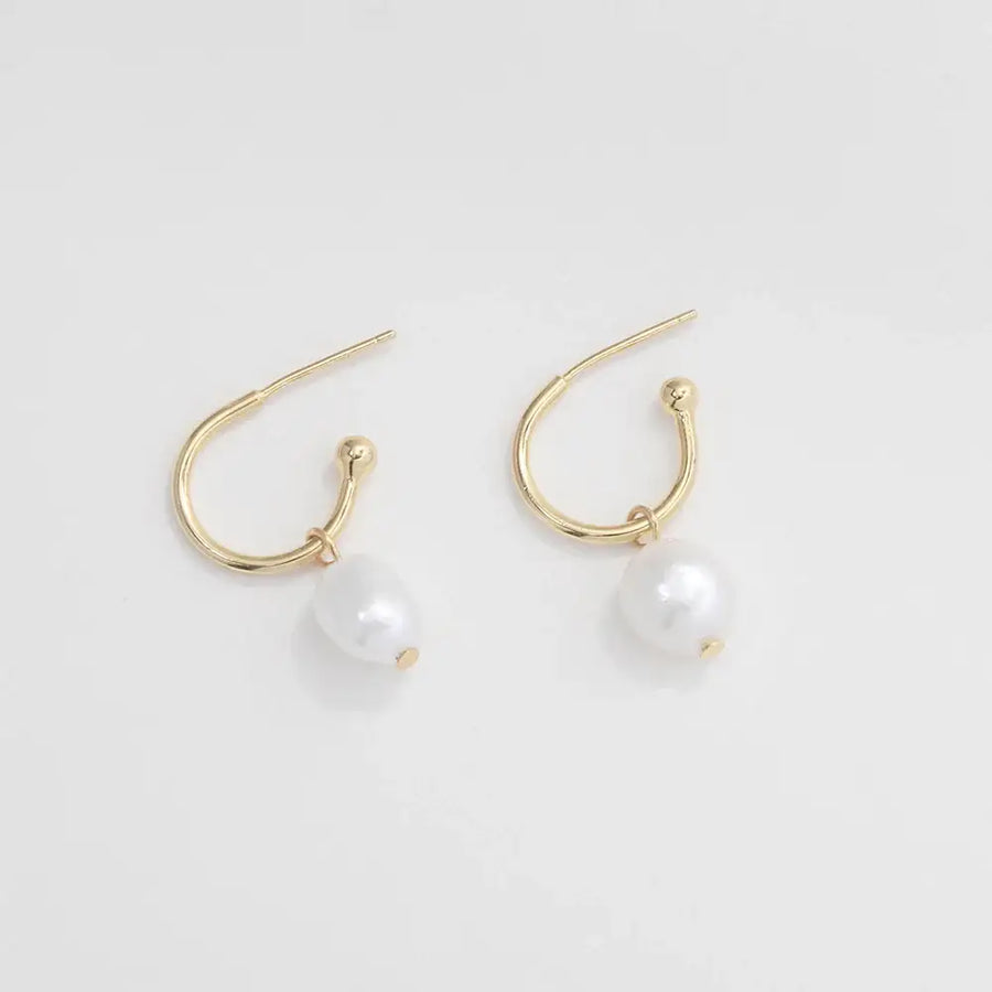 OST - Trendy Freshwater Pearl Earrings - OST - Jewelry - Harumio