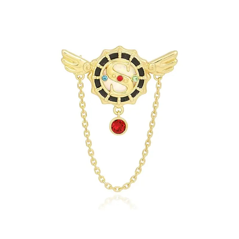 Saint Tail x Clue - Sherlock's Medal Chain Brooch - CLUE - Accessories - Harumio