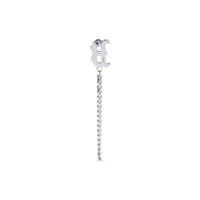MLB Korea - Logo Chain Single Earring