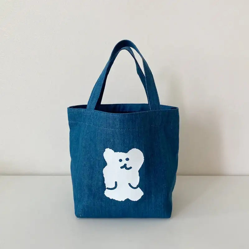 Dinotaeng - BOBO Denim Bag - Dinotaeng - Bags - Harumio