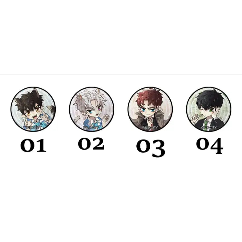Wild City - Acrylic Toon Socket - Webtoon Shop - Griptoks - Harumio