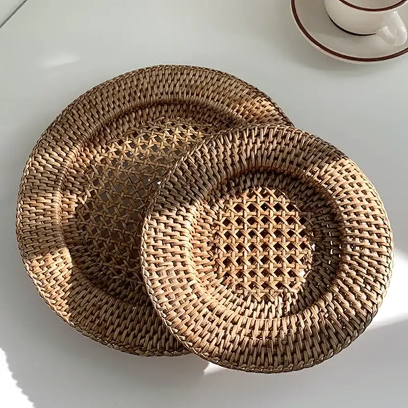 Like A Cafe - Rattan Underplate - Like A Cafe - Home & Living - Harumio