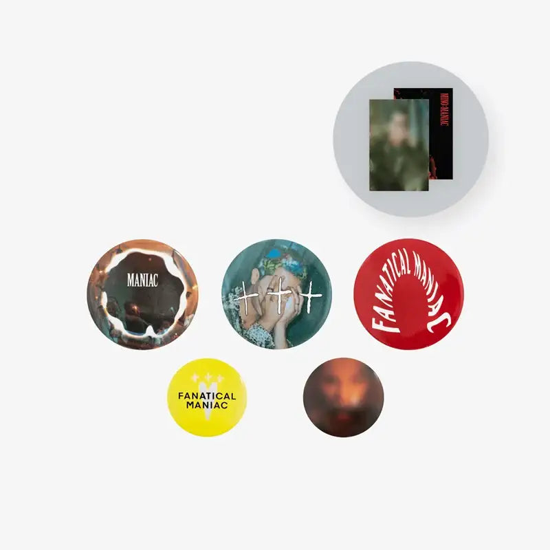 WINNER - MINO : MANIAC - Pin Button Set - WINNER - Pin Button - Harumio