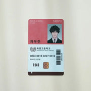 How To Snag An Alpha x MOFUN - Cha Woo-joo High School Student ID - MOFUN - Collectible - Harumio