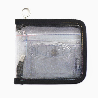 THENCE - PCC Sewing Glitter Wallet - Clear