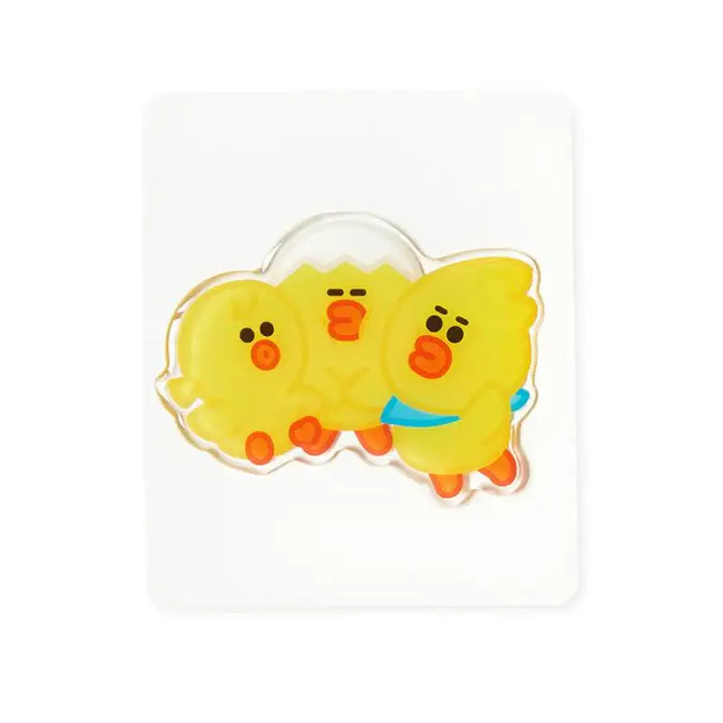 Line Friends - Sally & Friends Epoxy Sticker (Type 12)
