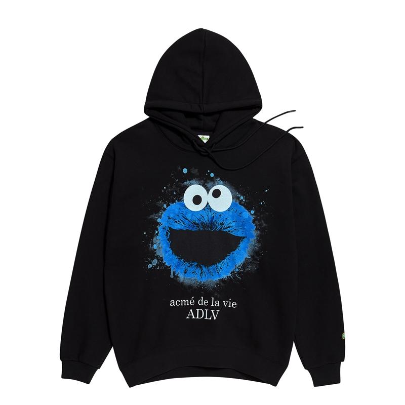 ADLV x Sesame Street - Big Cookie Monster Hoodie Sweater