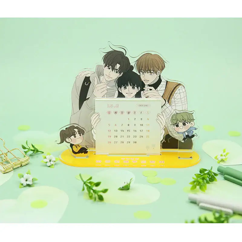 Guide to True Love - 2022 Acrylic Stand Calendar - Guide to True Love - Acrylic Stand - Harumio