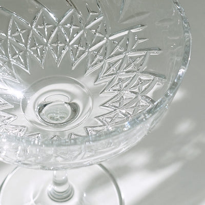 Like A Cafe - Crystal Cut Champagne Goblet
