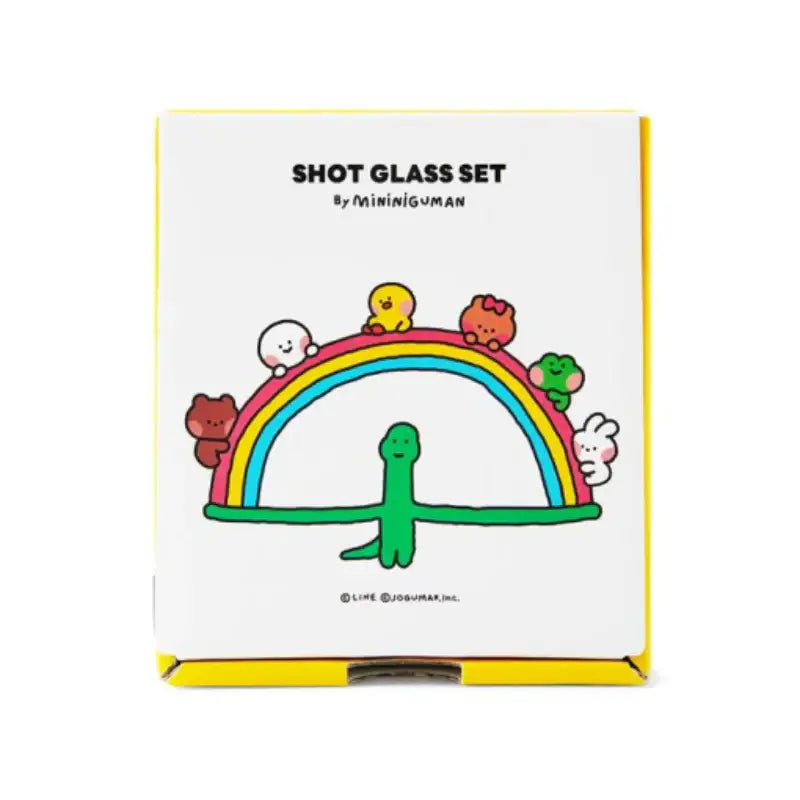 Line Friends - Mininiguman Soju Glass Set - Line Friends - Home & Living, Accessories - Harumio