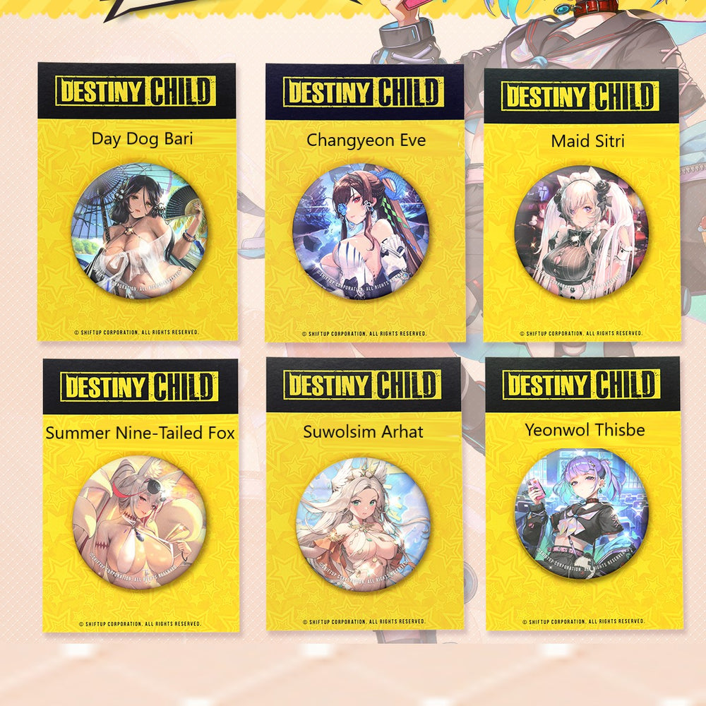 Destiny Child - Can Badges