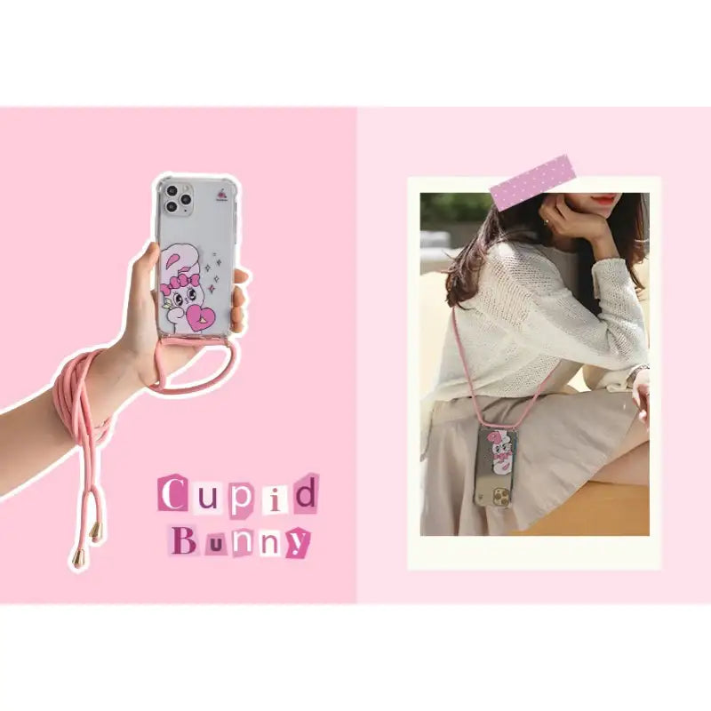Esther Bunny - Hands Free Phone Case - Esther Bunny - Phone Cases - Harumio