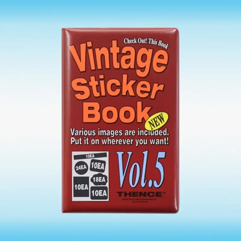THENCE - Vintage Sticker Book Vol.5 - THENCE - Stationeries - Harumio