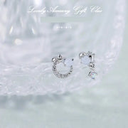 CLUE - Universe Unbalanced Ear Pierce - CLUE - Jewelry - Harumio