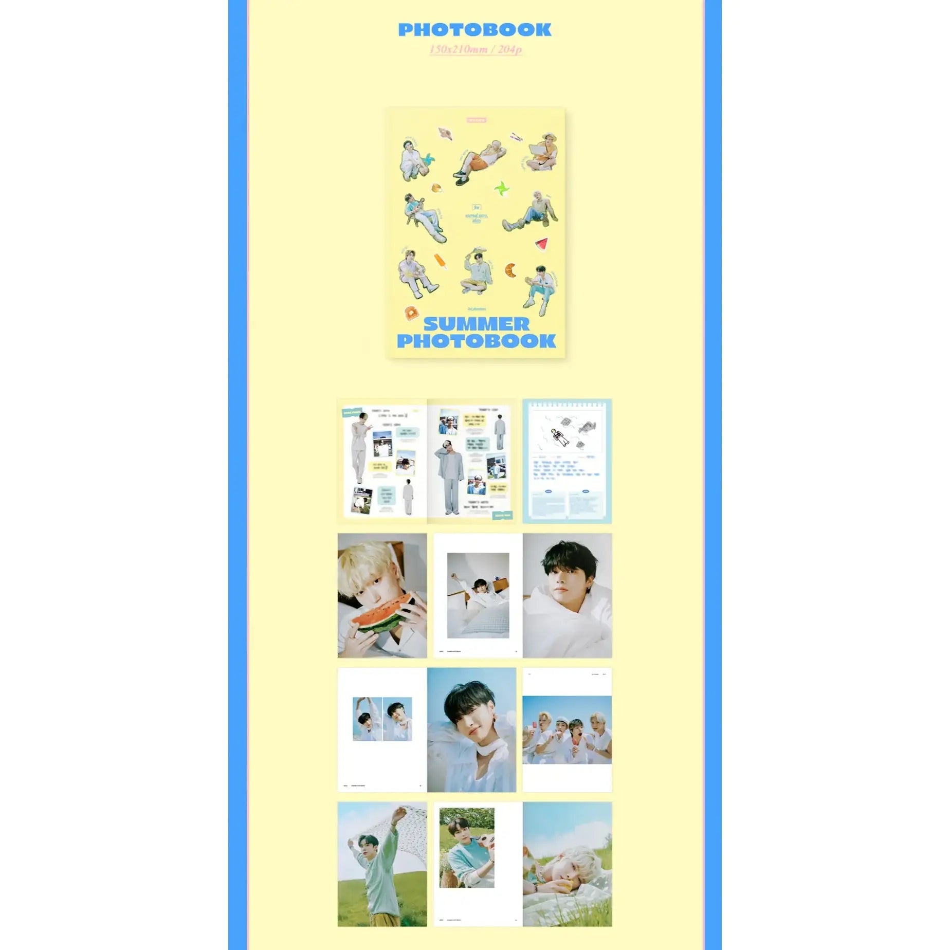 ATEEZ - 2022 Summer Photobook - ATEEZ - Photobook - Harumio