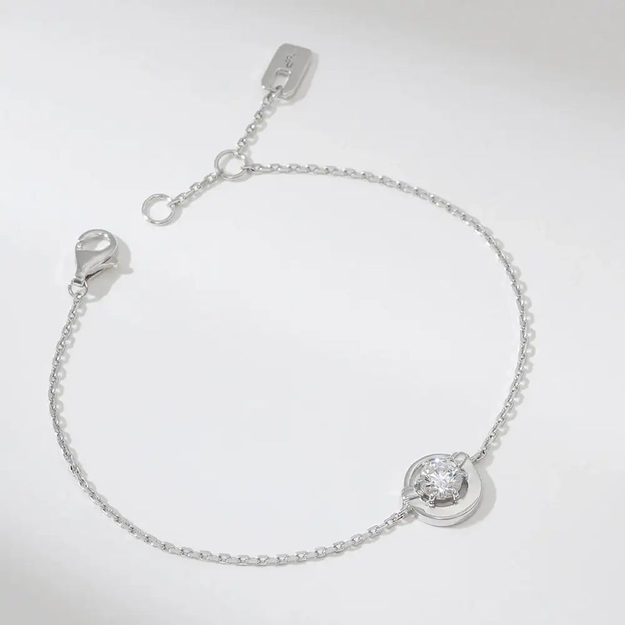 OST - Lucky Lock Horseshoe Silver Bracelet - OST - Jewelry - Harumio