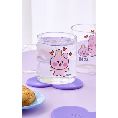 BT21 - Baby Glass Mug And Coaster Set