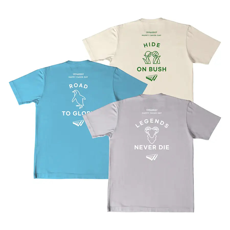 SK Telecom T1 - Happy Faker Short Sleeve T-Shirt - SK Telecom T1 - Clothing - Harumio