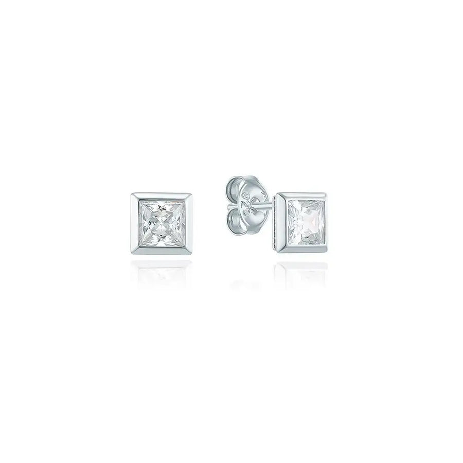 OST - Shine Basic Square Earrings - OST - Jewelry - Harumio