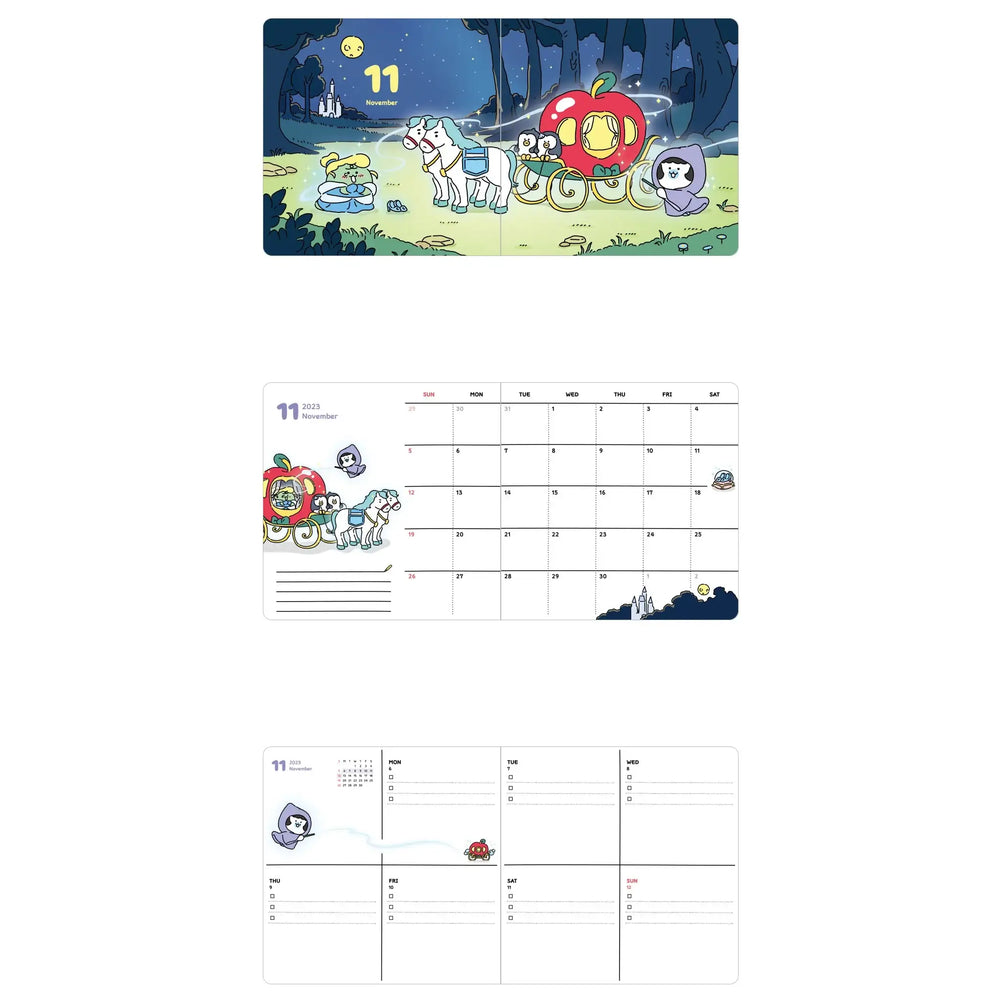 Kakao Friends - Niniz 2023 Diary - Kakao Friends - Home & Living, Accessories - Harumio