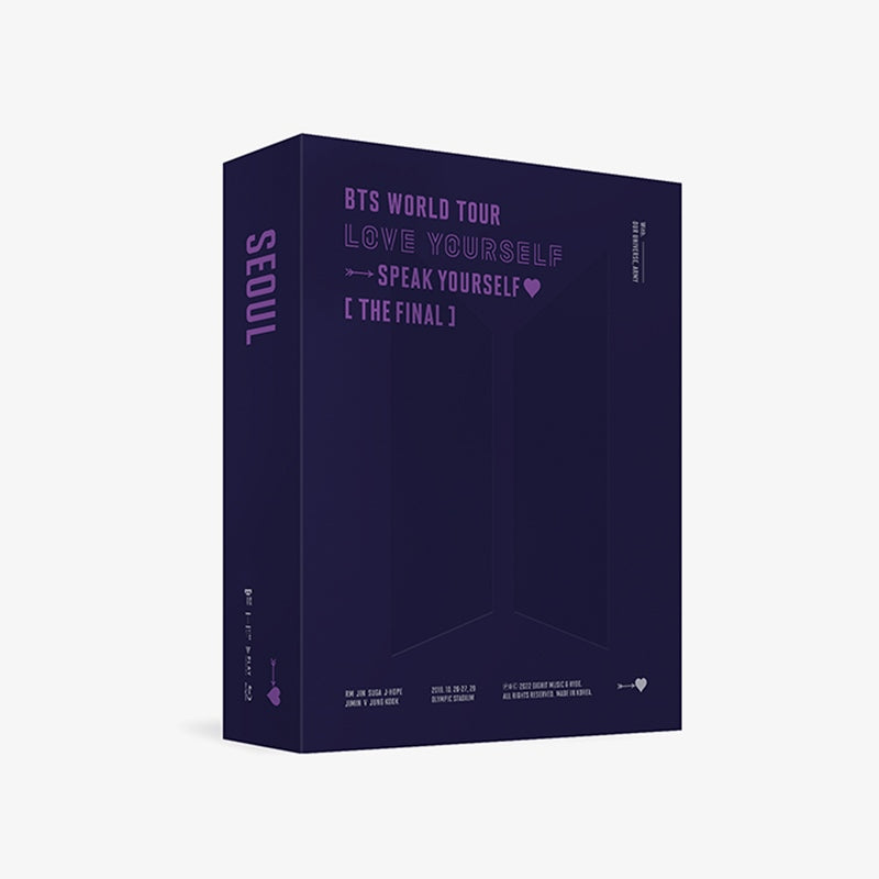 BTS - World Tour 'Love Yourself: Speak Yourself' [The Final] Blu-ray