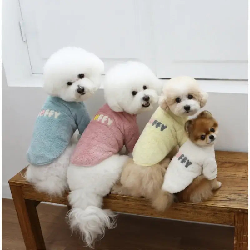 ITSDOG - Pet Fluffy Fleece T-Shirt - ITSDOG - Pet Clothes - Harumio