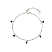OST - Colorful Black Heart Bracelet - OST - Jewelry - Harumio