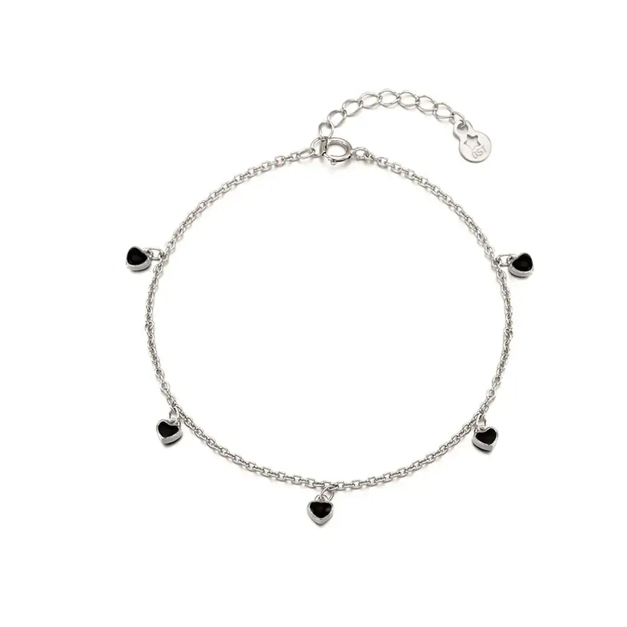 OST - Colorful Black Heart Bracelet - OST - Jewelry - Harumio