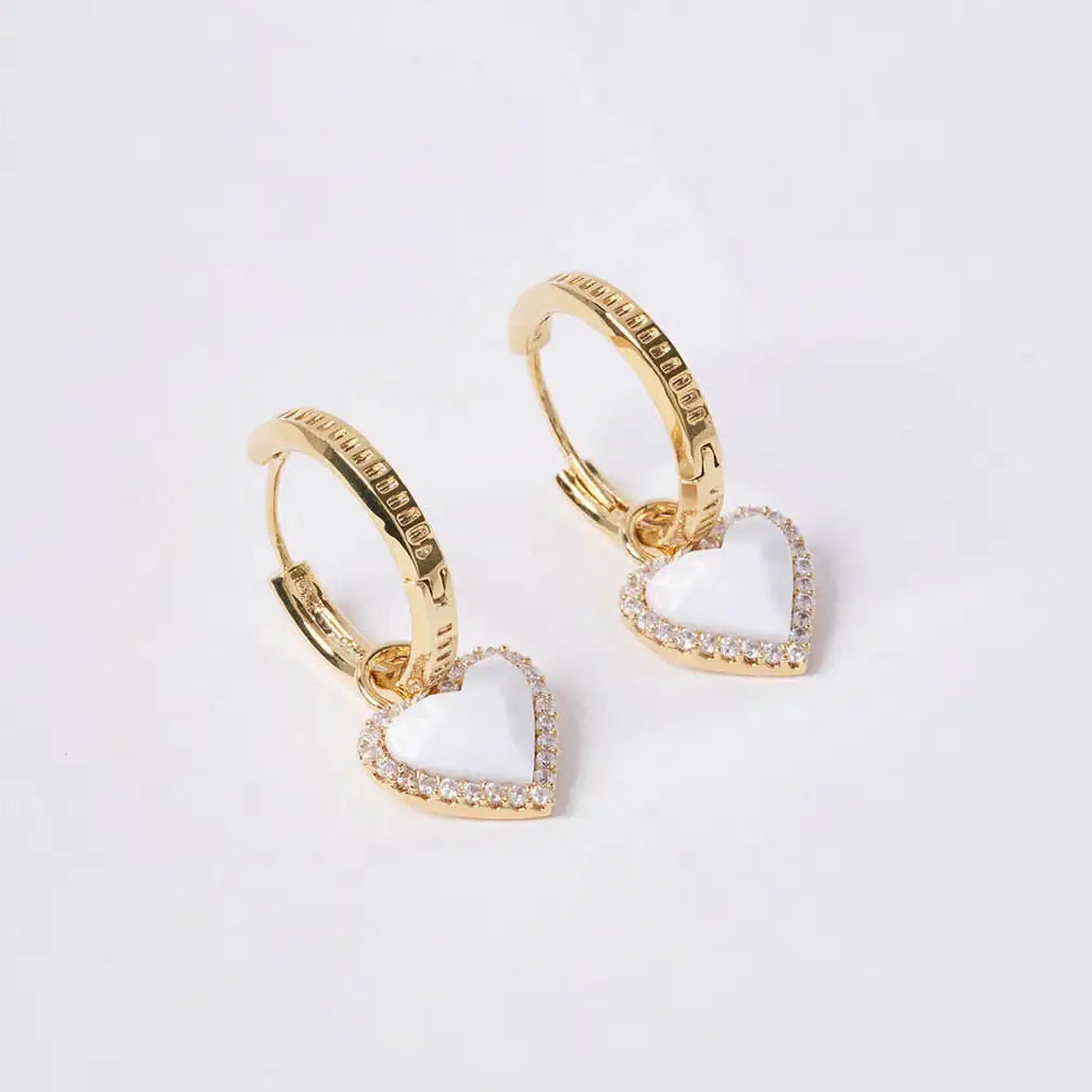 OST - POPTS Collection Volume Heart Earrings - OST - Jewelry - Harumio