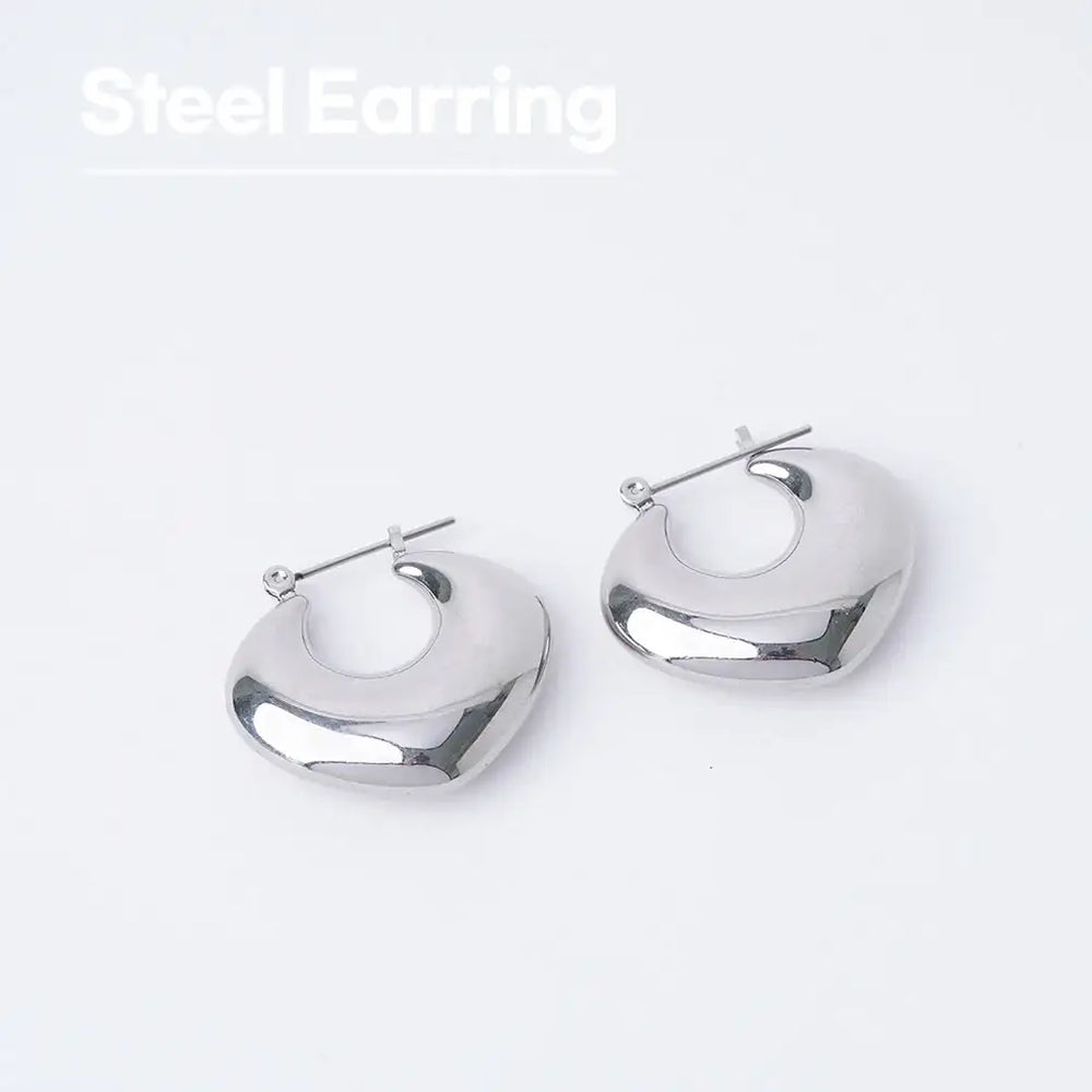 OST - Unique Allure Metal Earring - OST - Jewelry - Harumio