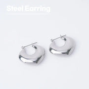OST - Unique Allure Metal Earring - OST - Jewelry - Harumio