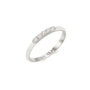 OST - Simple White Cubic Ring - OST - Jewelry - Harumio