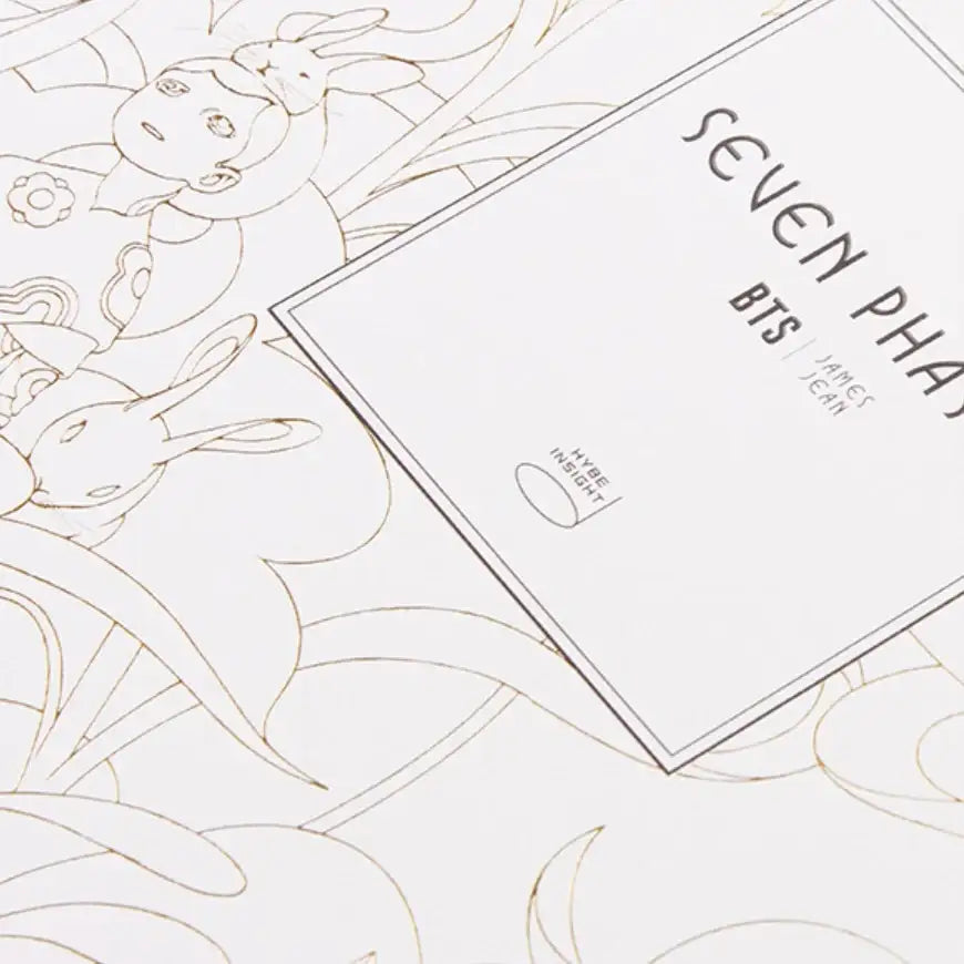 HYBE INSIGHT - SEVEN PHASES Coloring Book - HYBE INSIGHT - Books - Harumio