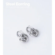 OST - Layered Volume Ring Earring - OST - Jewelry - Harumio