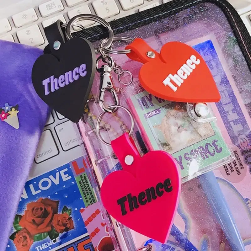 THENCE - Heart Rubber Key Holder - THENCE - Accessories - Harumio