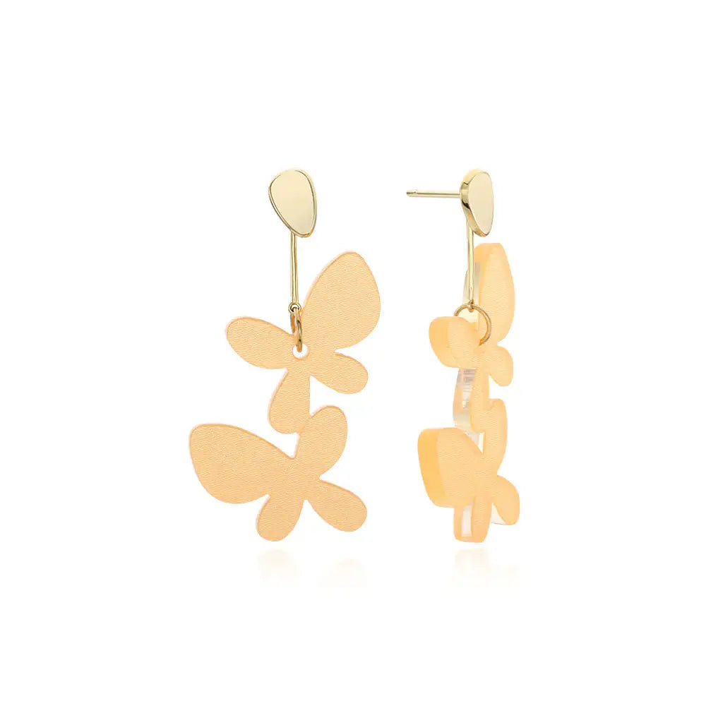 Bloom x AHNI - Butterfly Effect Silver Earrings