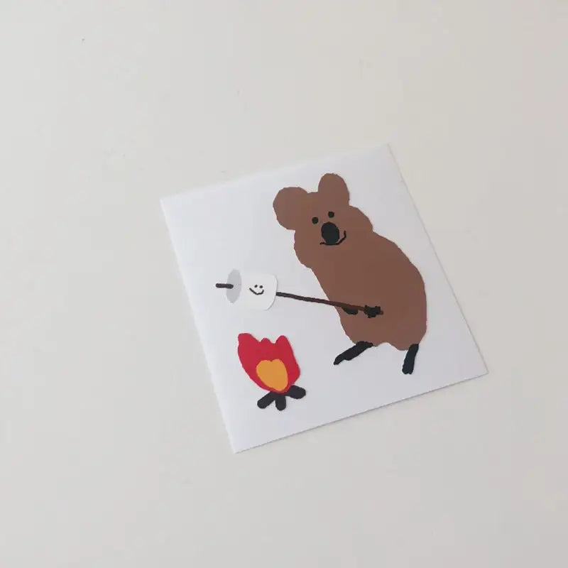Dinotaeng - S`MORE Quokka Sticker - Dinotaeng - Sticker - Harumio