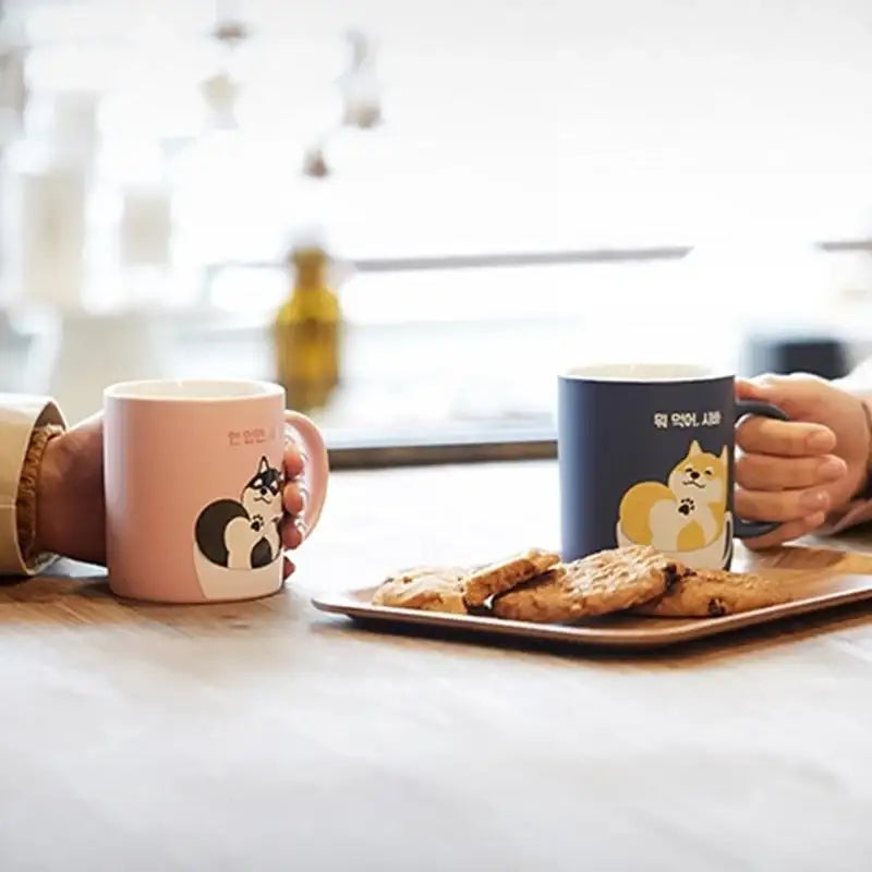 Shiro & Maro - Ceramic Mug - BONICREW - - Harumio